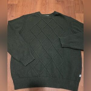 Covington Men's Olive Crewneck Sweater